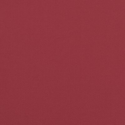 vidaXL وسائد طبلية 3 ق قماش أكسفورد أحمر خمري