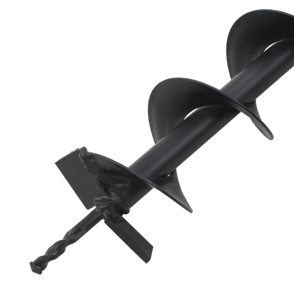 vidaXL ريشة مثقاب أرضي فولاذ 100 ملم