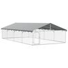 vidaXL منزل كلب خارجي مع سقف 150x300x600 سم