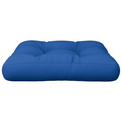 vidaXL وسادة أريكة طبلية أزرق ملكي 50×50×10 سم