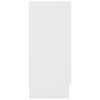 vidaXL خزانة جانبية أبيض 120×30.5×70 سم خشب صناعي