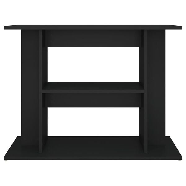 vidaXL حامل حوض سمك لون أسود 60x35x80 سم خشب صناعي