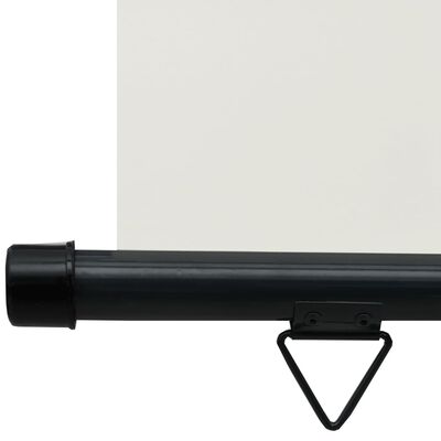 vidaXL مظلة شرفة جانبية 105×250 سم كريمي