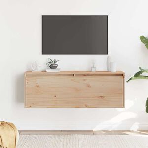 vidaXL خزانة حائط 35x30x100 سم خشب صنوبر صلب