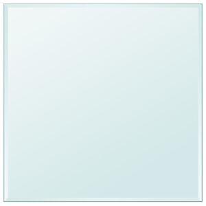 vidaXL سطح طاولة زجاج مقوى مربع 800×800 ملم