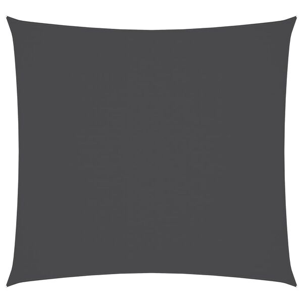 vidaXL مظلة شراعية قماش أكسفورد مربعة الشكل 6&times;6 م أنثراسيت
