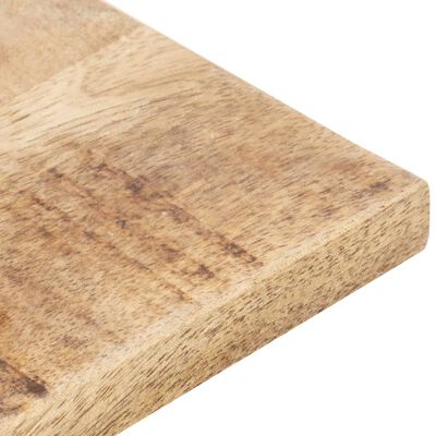 vidaXL سطح طاولة دائري خشب مانجو صلب 15-16 مم 60×60 سم