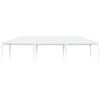 vidaXL خيمة حفلات 4×9 م أبيض