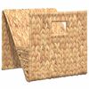 vidaXL Magazine Holder 31x31x31 cm Water Hyacinth - Untranslated