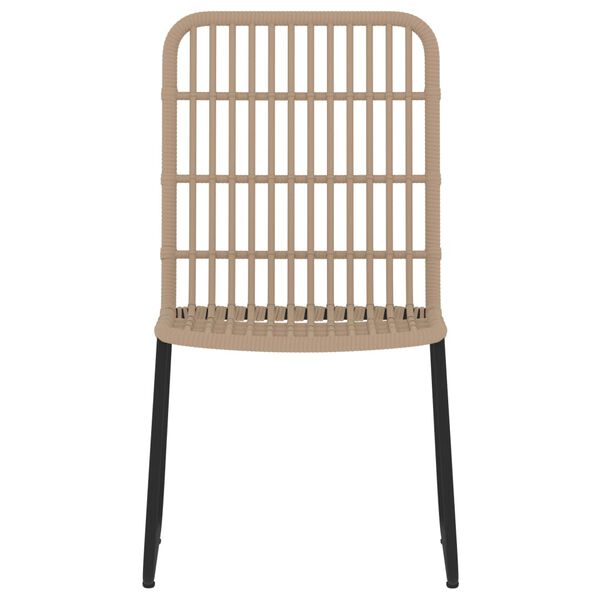 vidaXL عدد 3 قطع طقم سفرة حديقة أوك