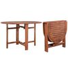 vidaXL طاولة حديقة 120&times;70&times;74 سم خشب أكاسيا صلب