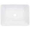 vidaXL حوض غسيل 13x30x40 سم سيراميك أبيض