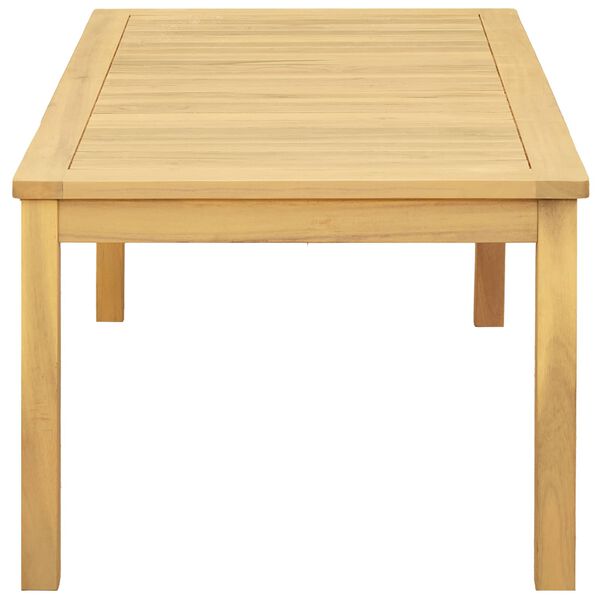 vidaXL طاولة قهوة للحديقة 110&times;60&times;45 سم خشب أكاسيا صلب