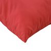 vidaXL 314359 vidaXL Throw Pillows 4 pcs Red 60x60 cm Fabric