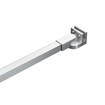vidaXL ذراع دعم لغرفة الحمام فولاذ مقاوم للصدأ 70-120 سم