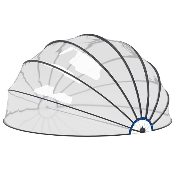 vidaXL قبة حمام سباحة 550×275 سم