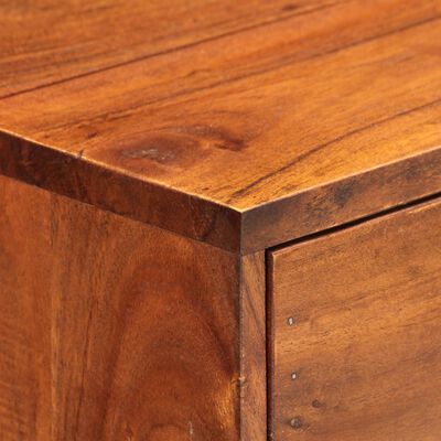vidaXL طاولة كونسول 100×35×76 سم خشب أكاسيا صلب
