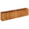 vidaXL حوض حديقة مرتفع 200&times;30&times;50 سم خشب سنط صلب