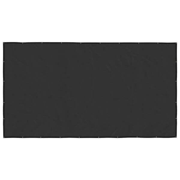 vidaXL شبكة مقطورة 2.5×4.5 م HDPE أسود