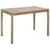 vidaXL طاولة طعام 120&times;70&times;75 سم خشب أكاسيا صلب