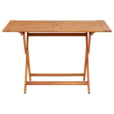 vidaXL طاولة حديقة قابلة للطي 120×70×75 سم خشب كافور صلب