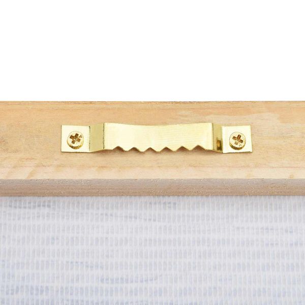 vidaXL لوحة قماشية طبعة حيوانات متعدد الألوان 120 x 40 cm خيش