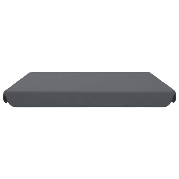 vidaXL مظلة أنثراسيت 192 x 147 x 20 سم قماش