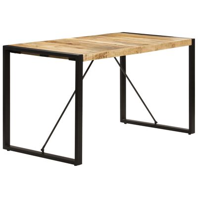 vidaXL Dining Table 140x70x75 cm Solid Mango Wood