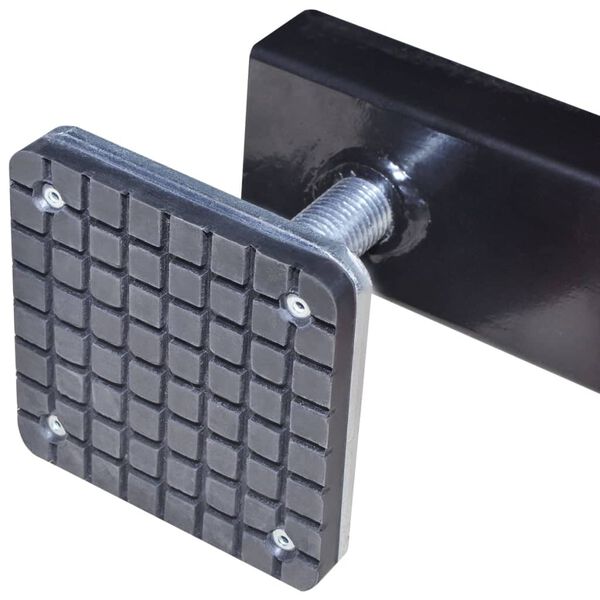 vidaXL محول قسيب مستعرض 2 طن أحمر