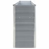 vidaXL حوض حديقة مرتفع 320&times;40&times;77 سم فولاذ مجلفن رمادي