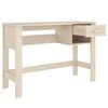vidaXL مكتب بني عسلي 110×40×75 سم خشب صنوبر صلب