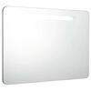 vidaXL خزانة حمام LED بمرآة 80&times;9.5&times;55 سم