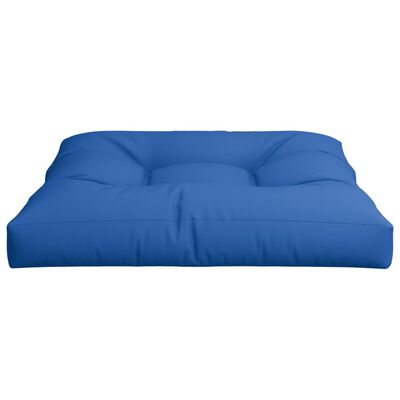 vidaXL وسادة أريكة طبليات أزرق ملكي 80×80×10 سم