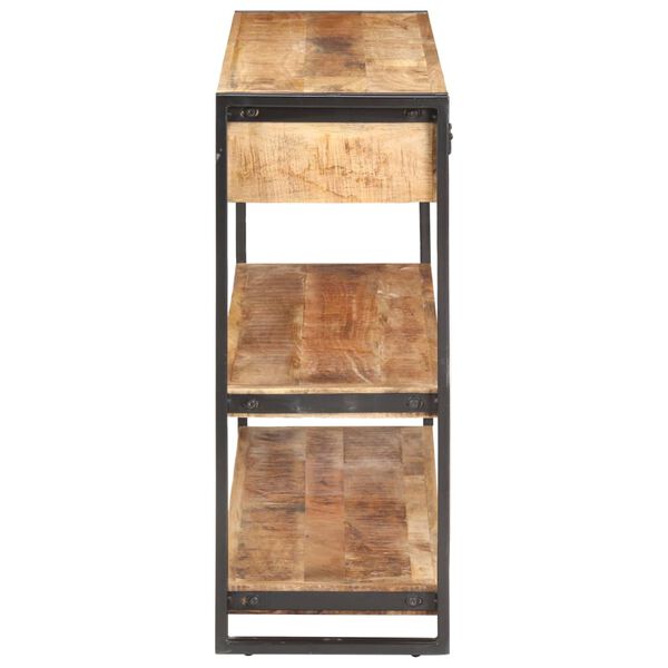 vidaXL خزانة جانبية 120&times;30&times;75 سم خشب مانجو خشن صلب