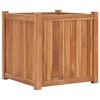 48966 vidaXL Raised Bed 50x50x50 cm Solid Teak Wood - Untranslated