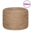 vidaXL حبل 100% قنب 8 ملم 500 م