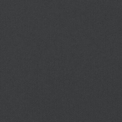 vidaXL وسائد بنش حديقة 2 ق أسود 100×50×7 سم قماش أكسفورد