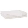 vidaXL بطانية وزن أبيض 200 x 225 cm 9 kg 100% قطن 205T
