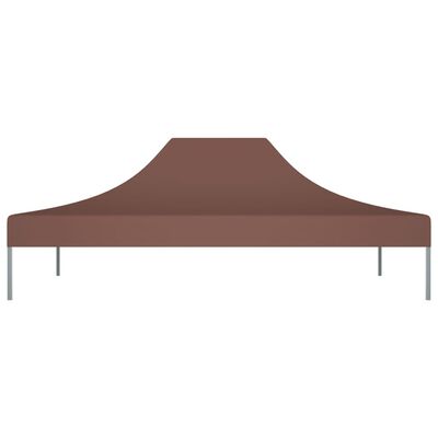 vidaXL سقف خيمة حفلات 4×3 م بني 270 جم/م²