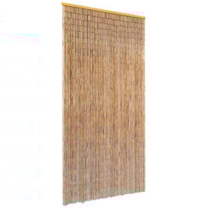 vidaXL ستارة باب طاردة للحشرات خيزران 90&times;220 سم