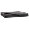 vidaXL بطانية وزن أنثراسيت 135 x 200 cm 10 kg 100% قطن 205T