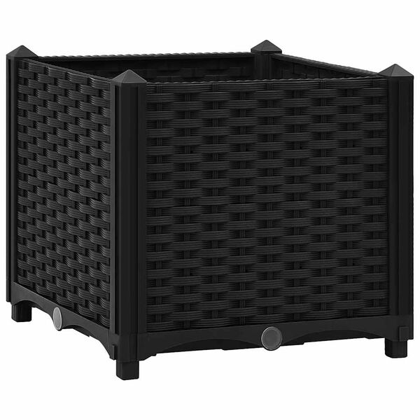 vidaXL سرير مرتفع من، 40×40×38 سم، مصنوع من مادة البولي بروبيلين