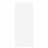 vidaXL خزانة جانبية لون أبيض 60&times;30&times;75 سم خشب صناعي