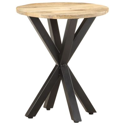 vidaXL طاولة جانبية 48×48×56 سم خشب مانجو صلب