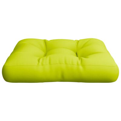 vidaXL وسادة أريكة طبليات أخضر ساطع 60×60×10 سم