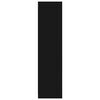 vidaXL خزانة ملابس لون أسود 50&times;50&times;200 سم خشب صناعي