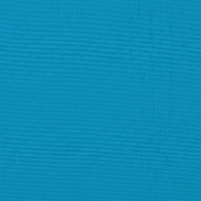 vidaXL وسائد بنش حديقة 2 ق أزرق فاتح 200×50×7 سم قماش أكسفورد