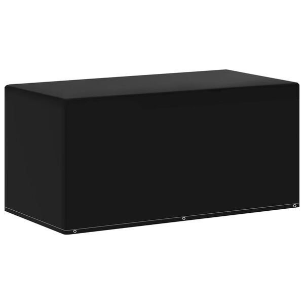 vidaXL أغطية أثاث حديقة 2 ق 6 فتحات تثبيت 160×80×75 سم