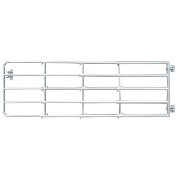 بوابة 300 x 90 سم فولاذ مجلفن