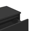 vidaXL خزانات جانب السرير 2ق لون أسود 40×30×39 سم خشب صناعي